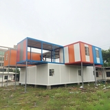 Cbox Duplex Pre-Made Low Cost Zambia Prefab Container House Movable 20' Container House